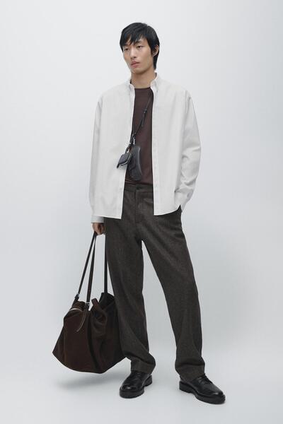 Massimo Dutti Regular fit Oxford gömlek