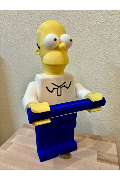 bambam 3d حامل ورق التواليت بحجم كبير من هومويت سيمبسون بريك للرجال مع ورق ال...