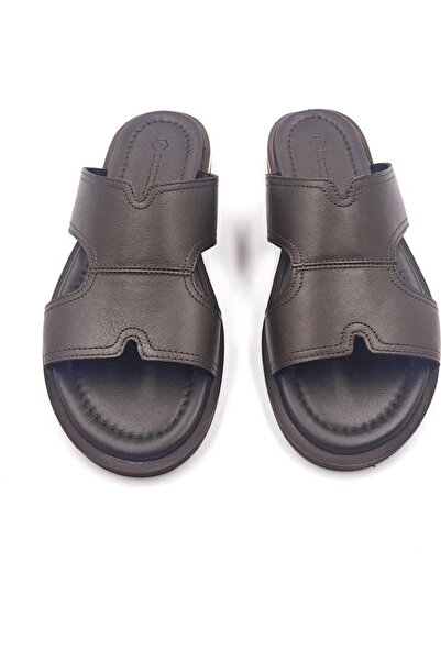 Hammer Jack Hammerjack matera genuine leather men's slippers black 905 2510-m