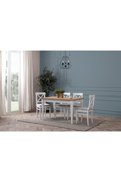 Vivense ASOS ÇİZİLMEZ AÇILIR MASA TAKIMI, 110x70
