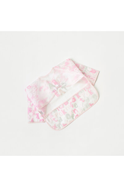 Juniors Alphabet Print Feeding Apron