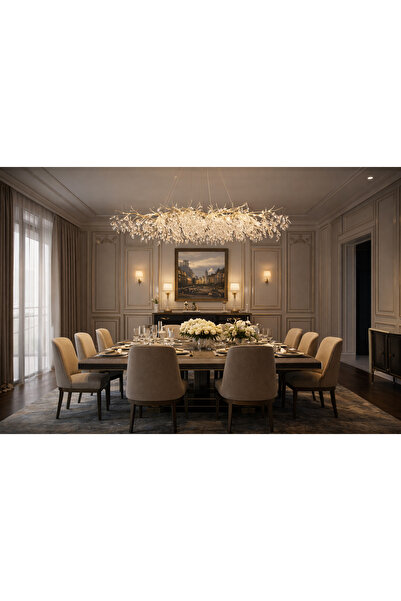 qwell String chandelier, size 160