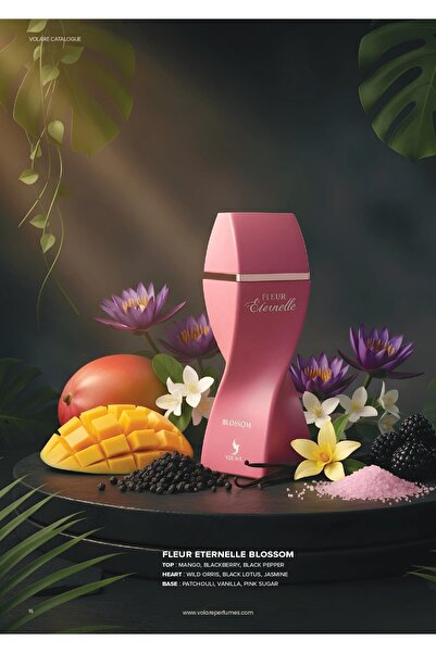 Volare Eau de Parfum Fleur Eternelle Blossom, Unisex, 100 ml