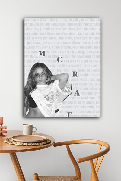 postercraft Tate Mcrae Artă Iconică Poster Modern pe Panou