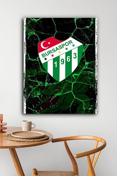 postercraft Bursaspor 1963 Modern Panel Tablo Poster