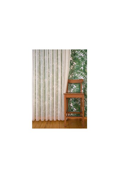 Vivense MASSARELLİ KETEN TÜL VİSKONLU KREM 1-2,5 ORTA SIK PİLE 100X260