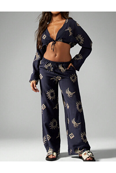 Sheya Shein Missguided outfit, blue