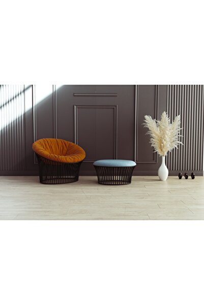 Vivense SERAMİK VAZO VE 4 ADET PAMUKLU PAMPAS, BEYAZ KREM