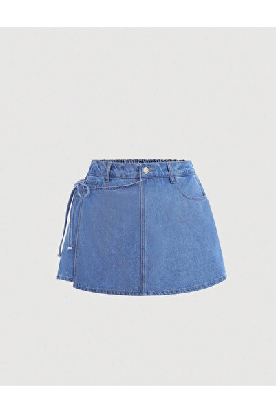 Sheya Shein Pantalon Skirt, blue