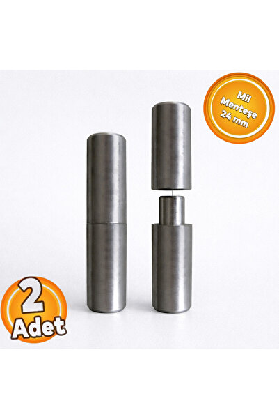 İnci Mil Menteşe 24 mm Demir Kapı Menteşesi (2 Adet)