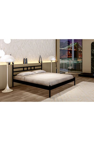 Vivense GM 226 DİEGO KARYOLA, SİYAH, 150X200