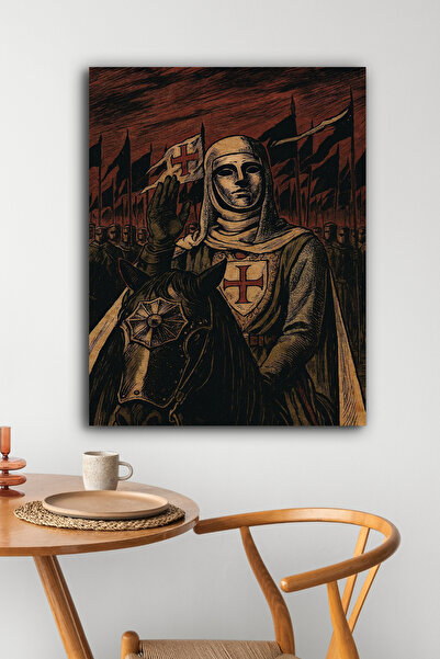 postercraft Baldwin IV Art Modern Panel Tablo Poster