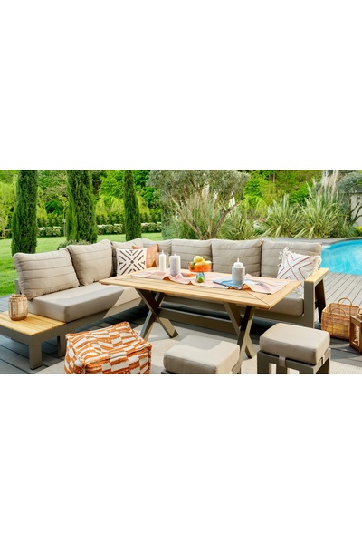 Vivense DAİSY BAHÇE KÖŞE TAKIMI, CAPPUCCİNO