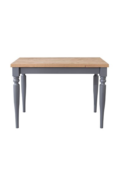 Vivense ADA ÇİZİLMEZ AÇILIR MUTFAK MASASI, MEŞE GRİ, 80X120