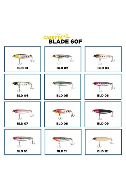 Caretta Blade 60 F 60mm 6gr Floating Maket Yem