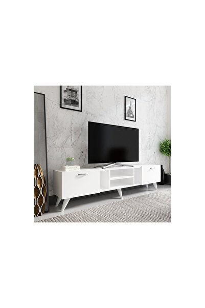 Vivense DERYA DEKOR RUDY TV SEHPASİ BEYAZ