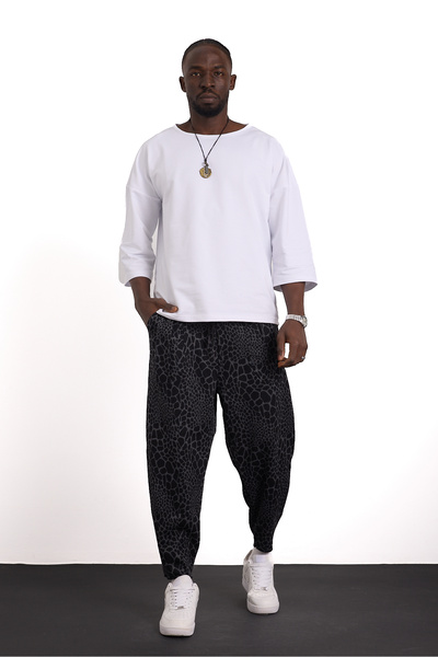 Superbluemexico Unisex New Generation Original Design Street Style Sports Baggy Pants