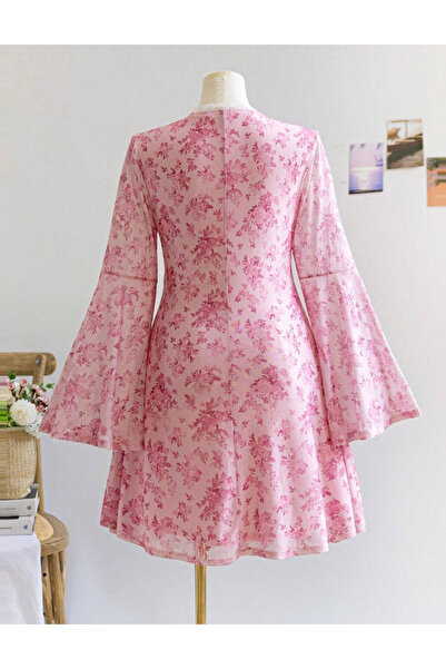 Sheya Shein Curve+ mini dress, pink