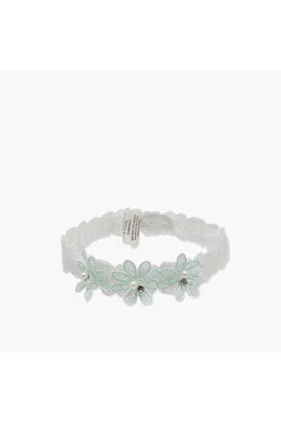 giggles طوق شعر مزين بالزهور