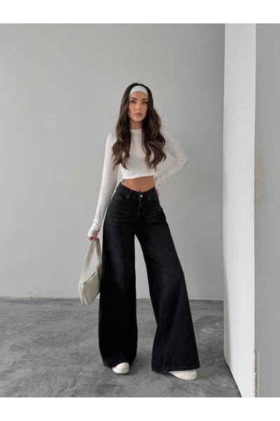 mydukkan.co Wide Leg Washable Jeans