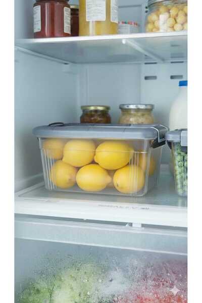 Real Mutfak حاوية تخزين، صندوق رويال 2.5 لتر مع غطاء، قطعتان