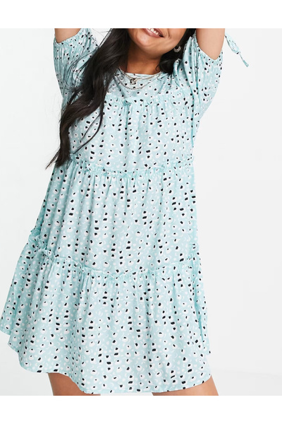 INFLUENCE mini dress, blue