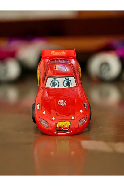 WBC TOYS Cars Transformers Şimşek Mcqueen Işıklı Müzikli Sensörlü Şekil Değiş...