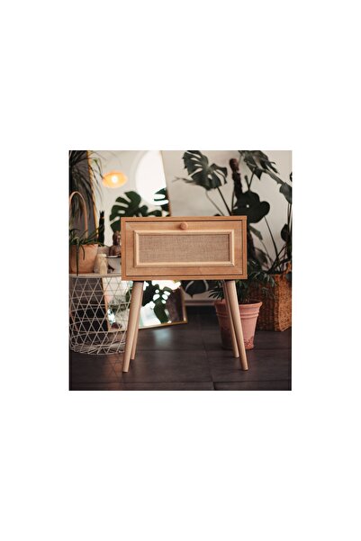 Vivense JÜT KUMAŞ KAPAKLI İSKANDİNAV TARZ BOHEM KOMODİN