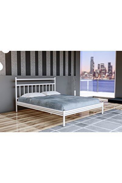 Vivense GM 224 LİMA KARYOLA, BEYAZ, 140X190