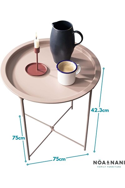 Primo Plus Solid Metal Side Table – Sleek, Stylish, and Versatile for Any Space