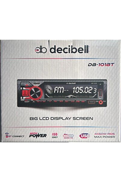decibel DECİBELL DB-101BT OTO TEYP