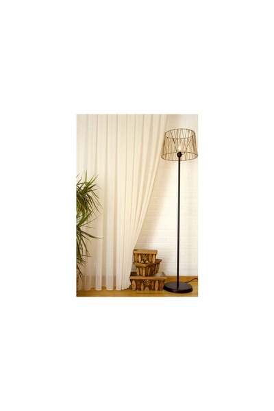 Vivense MASSARELLİ KIRÇILLI KETEN TÜL NATUREL 1-3 SIK PİLE 400X260