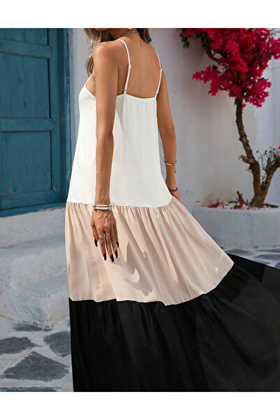 Sheya Shein Curve+ maxi dress, mix colors