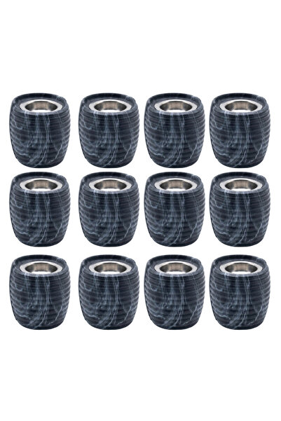 Generic Luxury navy and gray ceramic incense burner sets with a modern design - 12 pieces