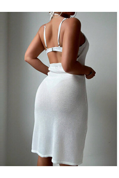 Sheya Shein beach dress, white