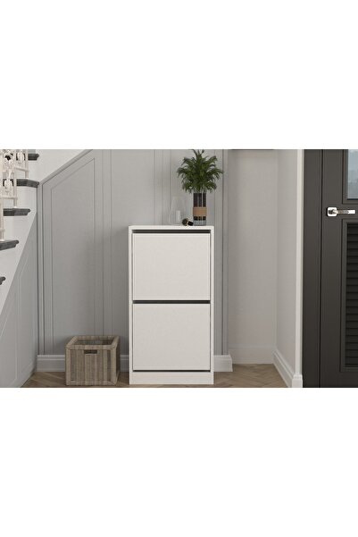 Vivense BELL AYAKKABILIK, BEYAZ, 2 RAFLI