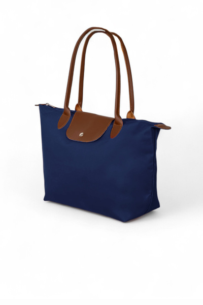 Tonny Black Women's Navy Blue Medium Strap Hand and Shoulder Bag