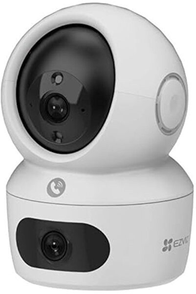 EZVIZ H7c Dual 2K⁺ & 2K⁺ Dual-Lenses, Pan & Tilt, Panoramic View, Smart Color Night Vision, Two-