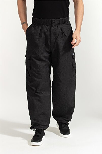 VERSACE JEANS COUTURE Crinkle Argyle NL Erkek Eşofman Altı Siyah