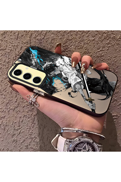 Hontinga حافظة هاتف متوافقة مع هاتف سامسونج جالاكسي S24 Fe، حماية للكاميرا، ظ...