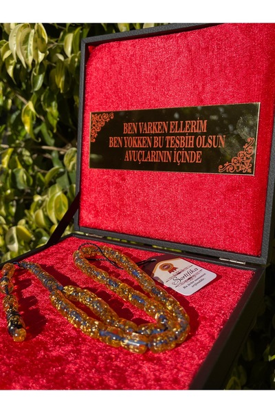 bisiylerbisiyler KİŞİYE ÖZEL TASARIMLI GOLDENROSARY HEDİYE TESBİH