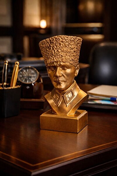 Home 20 cm Atatürk Büstü Heykeli - Dekoratif Biblo - Büyük Boy Mustafa Kemal ...