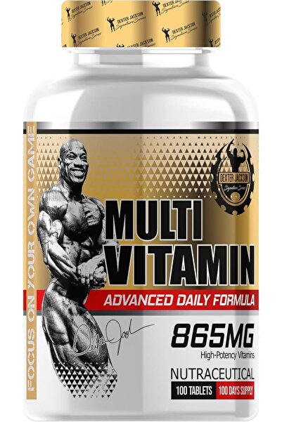 DEXTER JACKSON سيجنتشر سيريز جولد متعدد الفيتامينات | تركيبة يومية متطورة | 8...