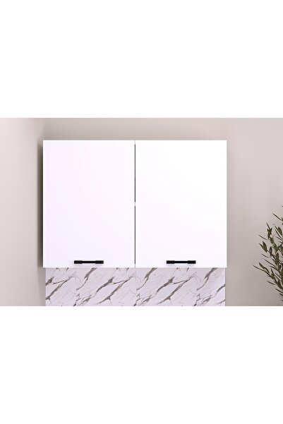 Vivense EYLÜL MUTFAK ÜST MODÜL, BEYAZ, 80 CM