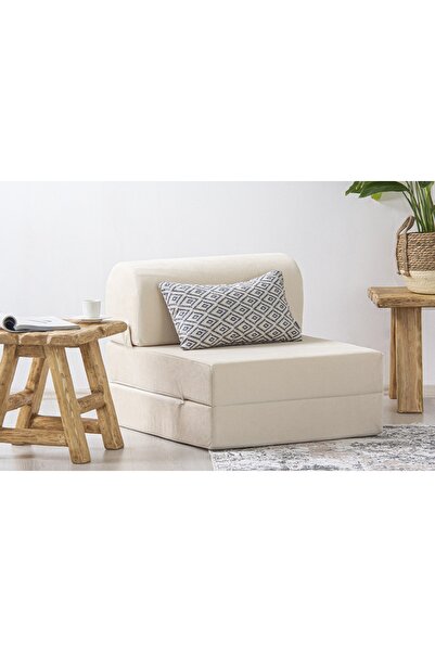 Vivense MAGİC KATLANIR YATAKLI TEK KİŞİLİK KOLTUK, BEJ
