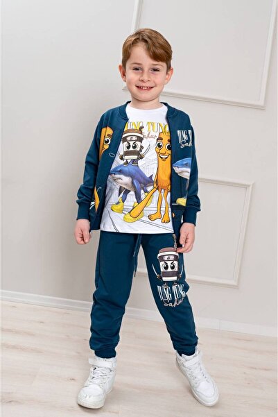 ARBİ kids Cardigan cu mâneci scurte pentru băiat de tranziție costum din trei...