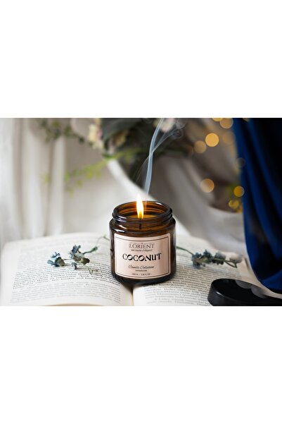 LORIENT COCONUT SCENTED JAR CANDLE 100 GR