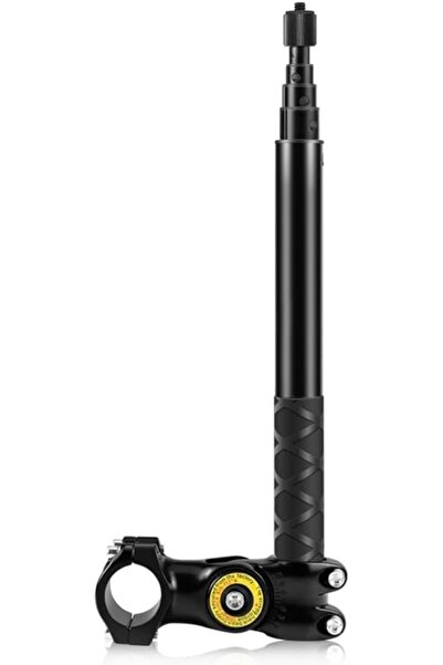 EACAM Motorcycle Selfie Stick, Camera Mount Adjustable 27.9 cm - 113.5 cm with 1/4 inch Replacement