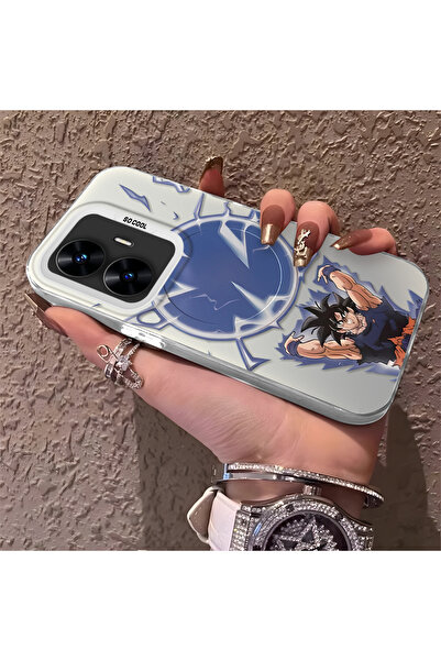 Hontinga حافظة هاتف متوافقة مع هاتف Realme C55، حماية للكاميرا، ظهر صلب مضاد ...