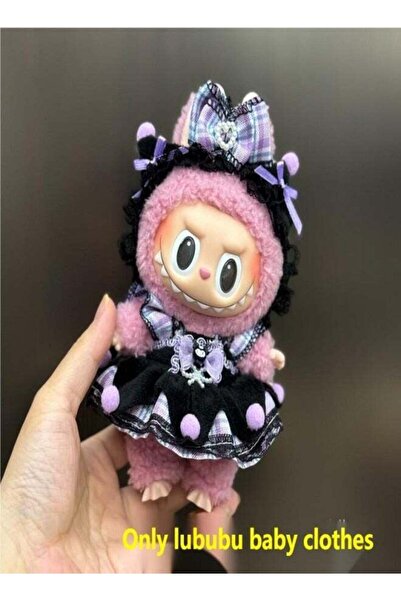 Beauenty طقم ملابس دمية لابوبو القطيفة مقاس 17 سم للجيل الأول والثاني